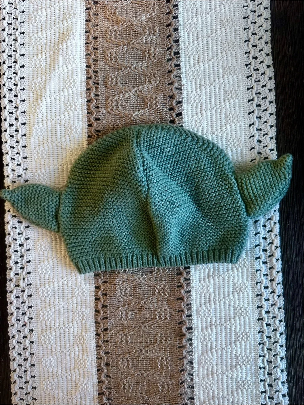 Baby Gap Newborn Star Wars Knit Yoda Hat